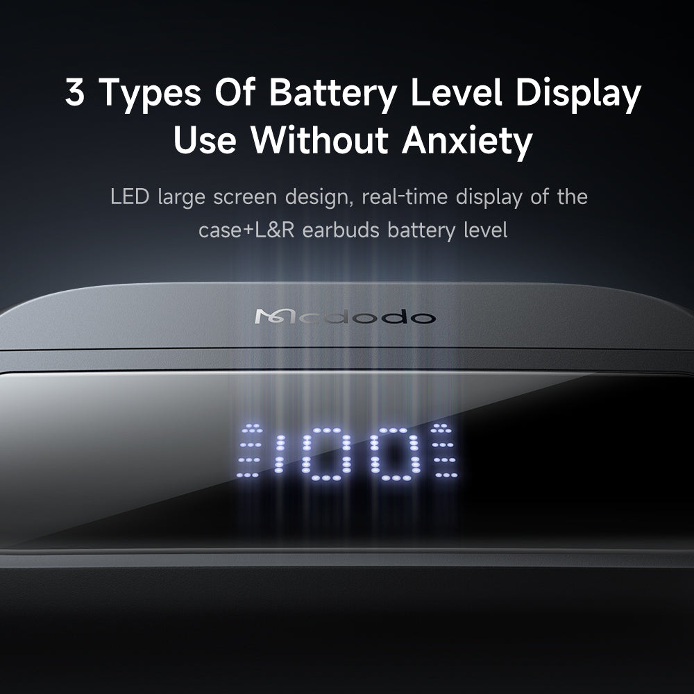 Mcdodo B04 Series TWS Earbus with Digital Display