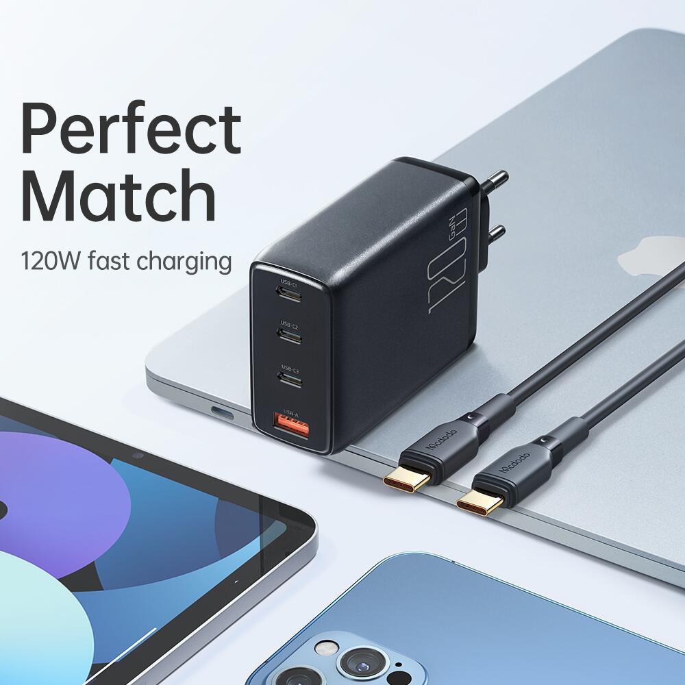 120W GAN Fast Charger Set
