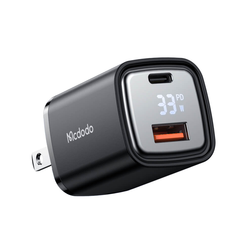 Mcdodo 33W PD+QC Charger (US/UK/EU Plug, Digital Display)