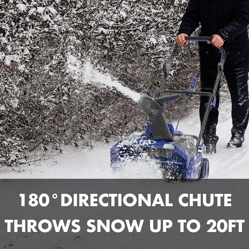 20-Inch 48V Cordless Snow Blower Kit with 2 Batteries and Charger