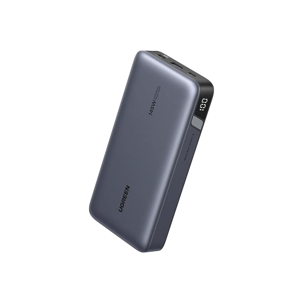 UGREEN Nexode Power Bank 145W 25000mAh, Cargador Portátil con Carga Rápida 140W con Pantalla