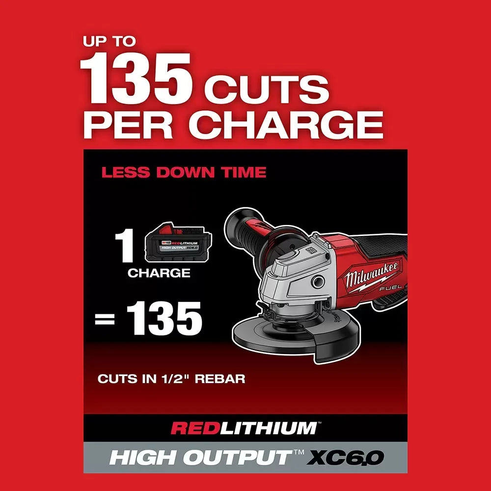 Milwaukee Pre-Sale 2880-22 M18 FUEL 18V 4-1/2 / 5 Grinder Paddle Switch No-Lock Kit