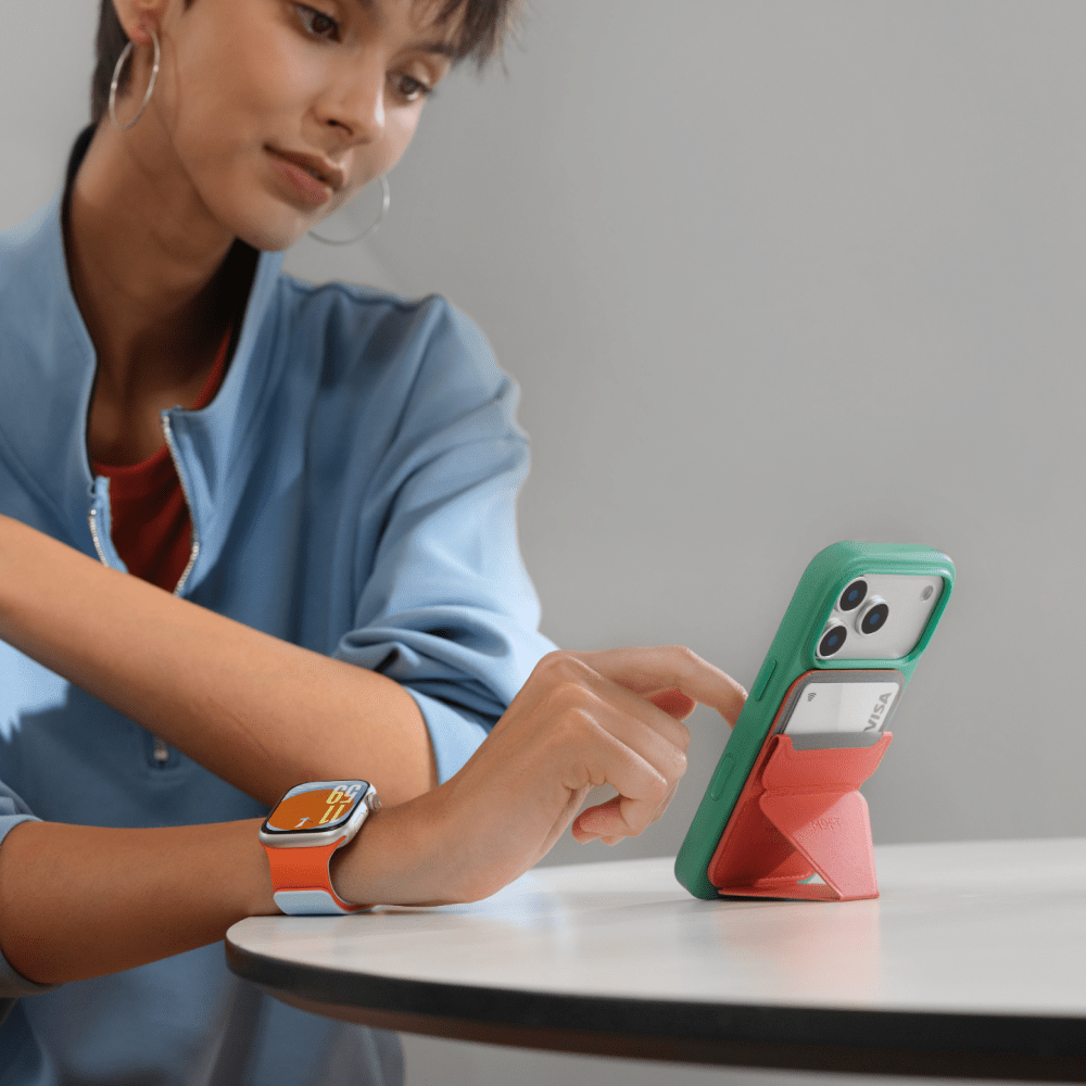 Snap-on Phone Stand & Wallet MOVAS™  - MagSafe Compatible