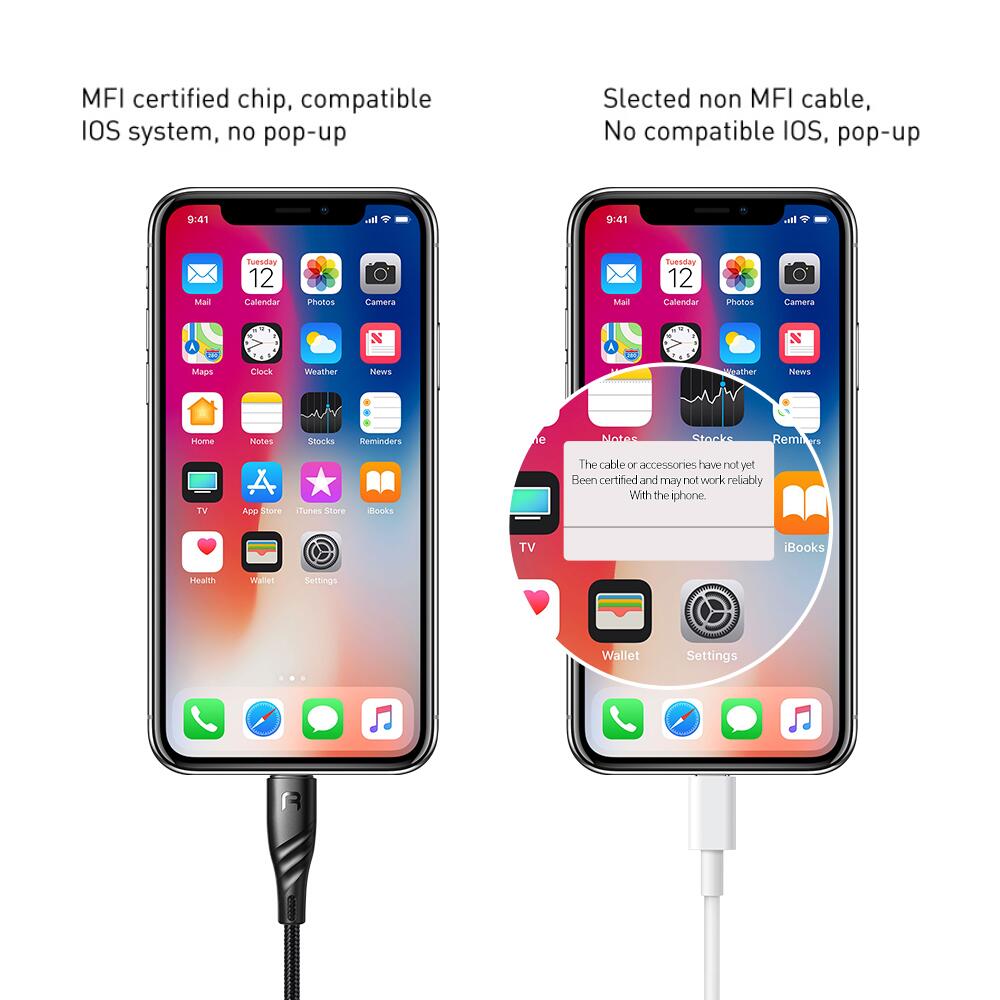 MFI Type-C to Lightning Data cable 1.2m (Reliqo MFI Certificated)