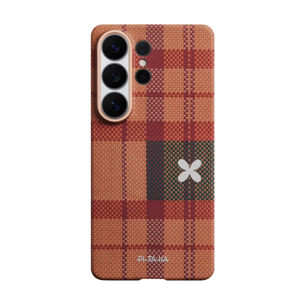PITAKA × MÜNN | Flora in Grid Phone Case