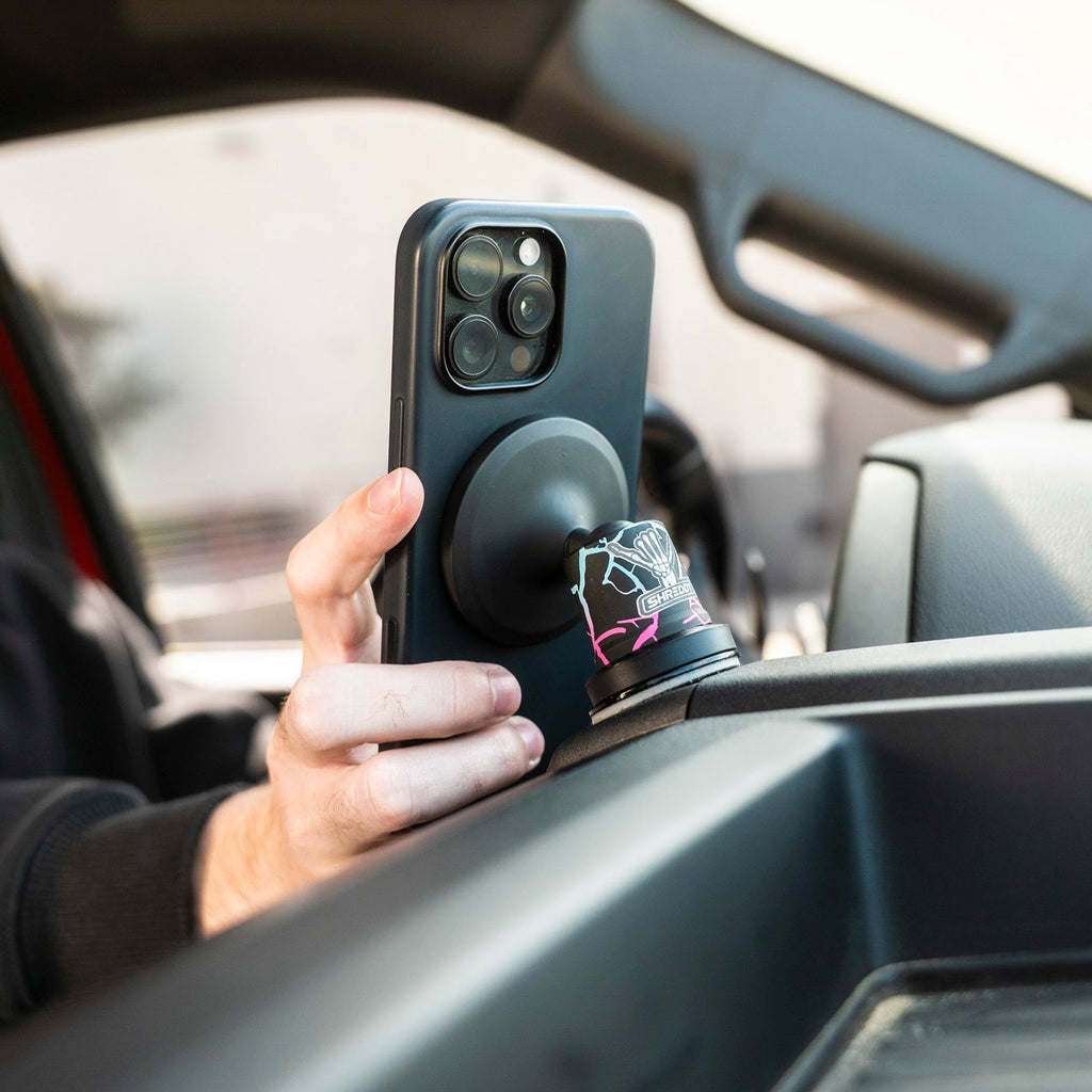 ShredNetic Maxx | Shreddy Branded Magnetic & Non-Charging MagSafe® Phone Mount