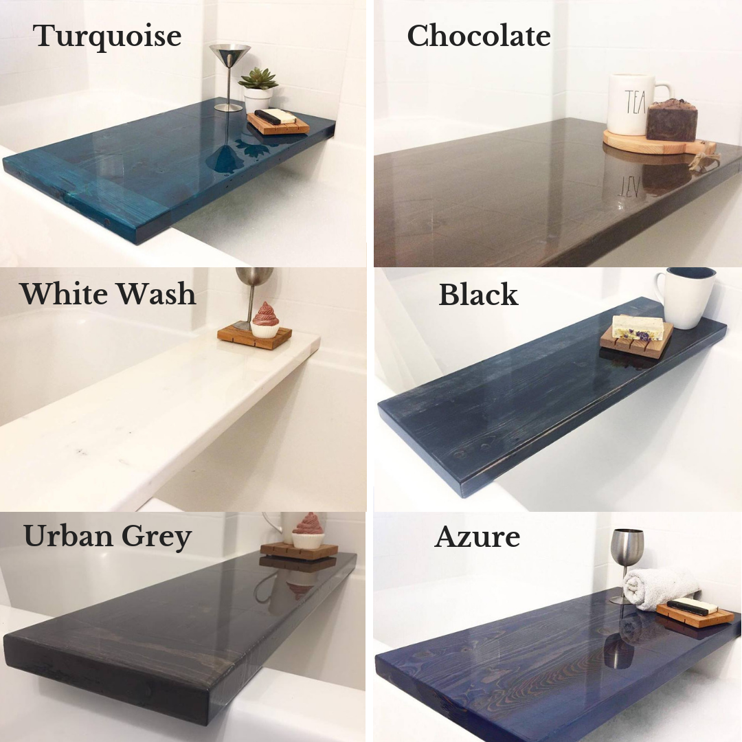 Douglas Fir Resin Bathtub Tables