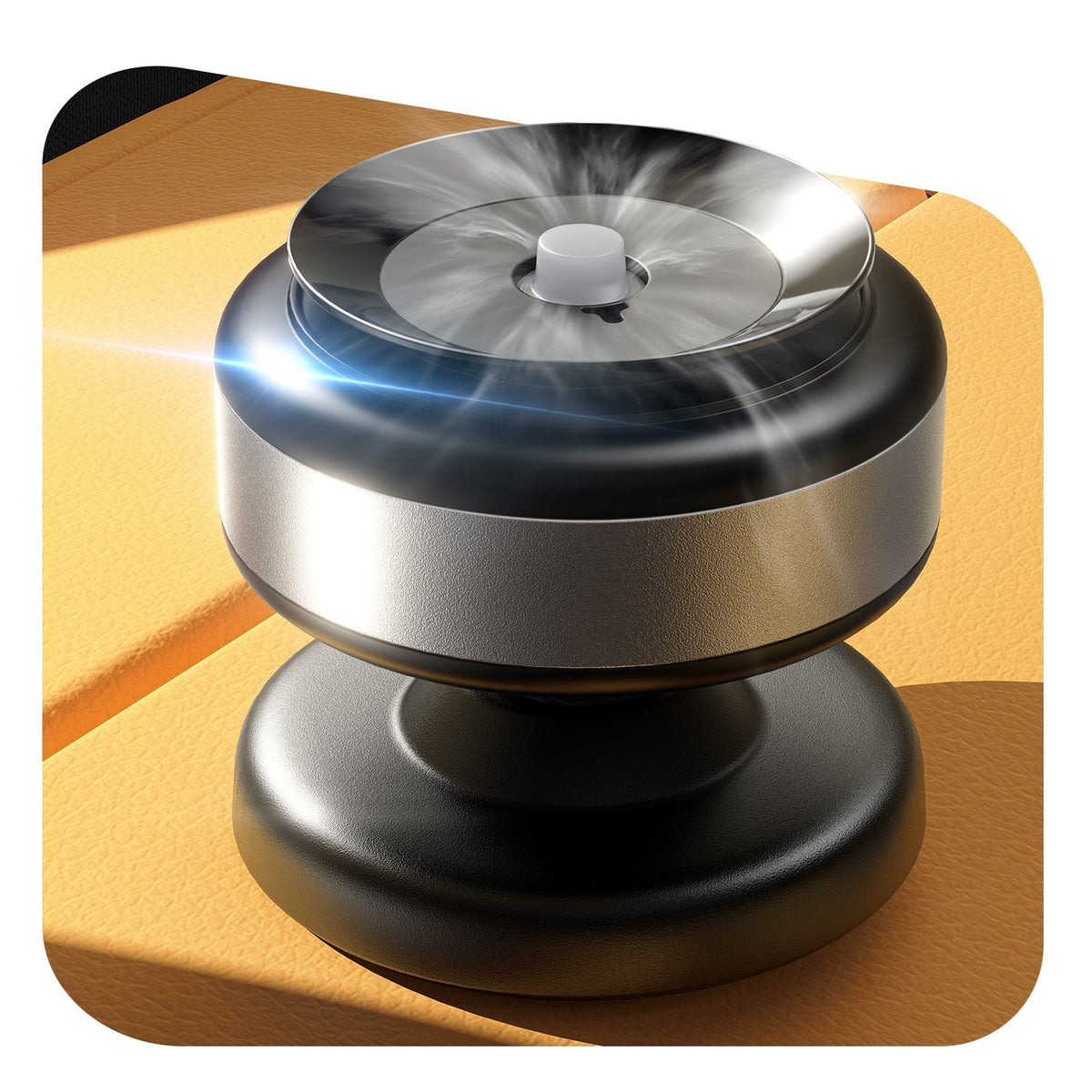 LISEN Vacuum Magnetic Phone Holder, 360° Rotatable Suction Cup Phone Holder Mount