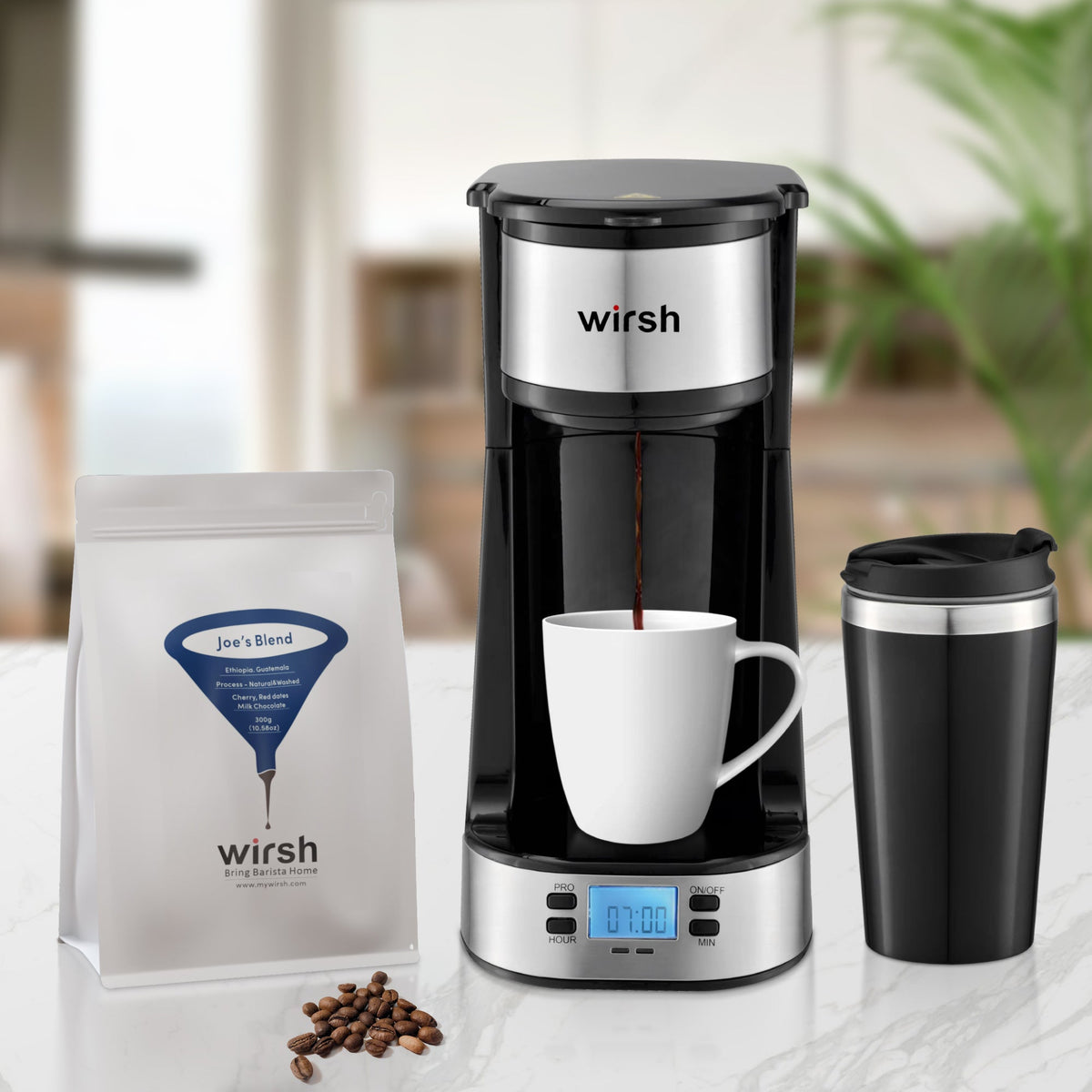 US Brewer's Cup Champion‘s Blend, Wirsh&Joe's Blend Whole Bean Coffee Blend, Fresh Roasted