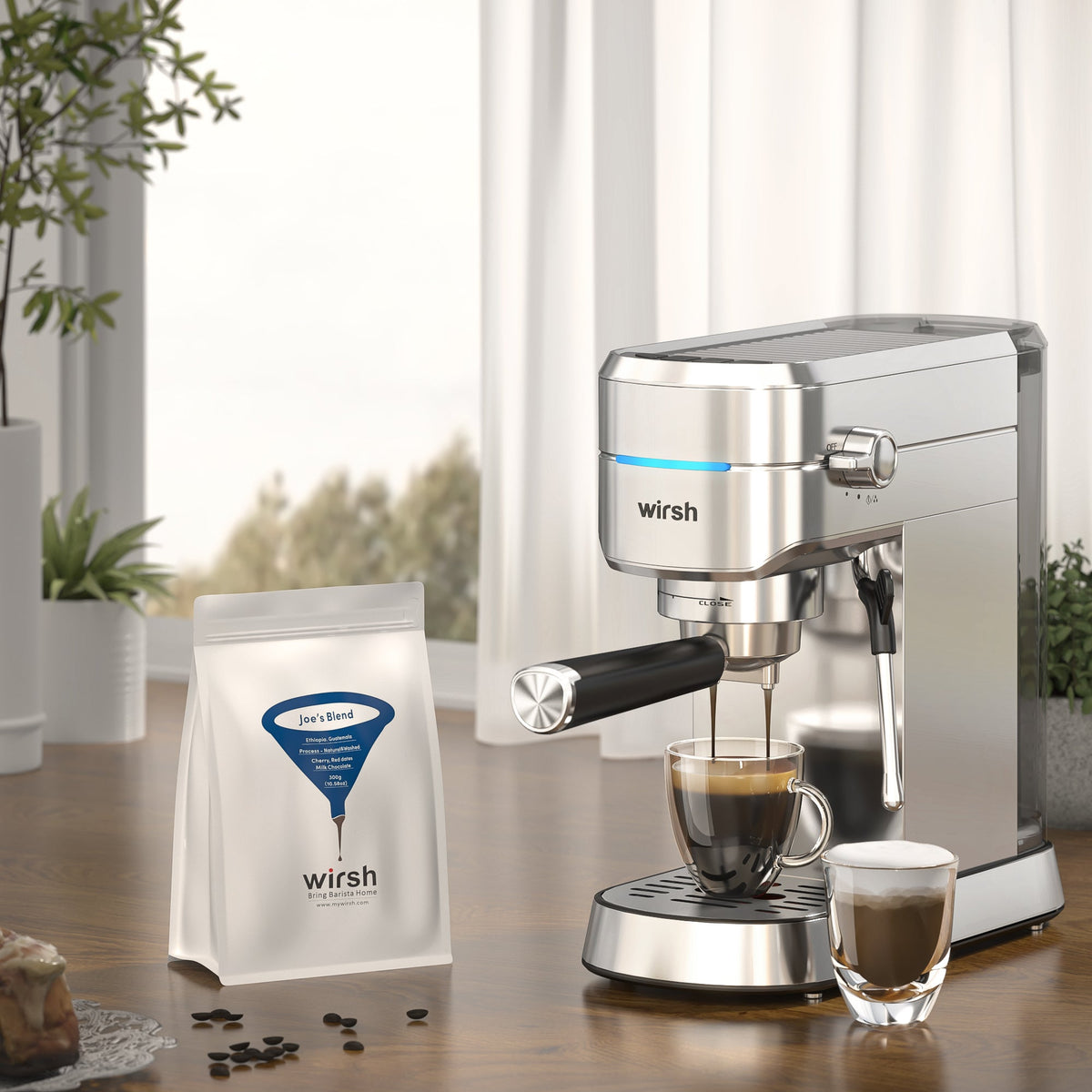 US Brewer's Cup Champion‘s Blend, Wirsh&Joe's Blend Whole Bean Coffee Blend, Fresh Roasted